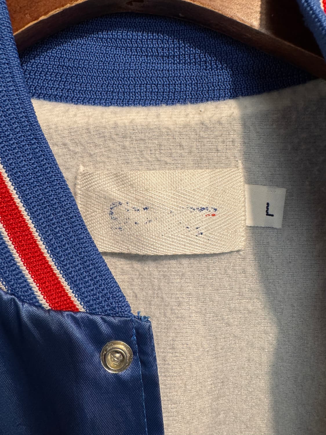 90s usa made NFL satin stadium jacket 상품이미지9