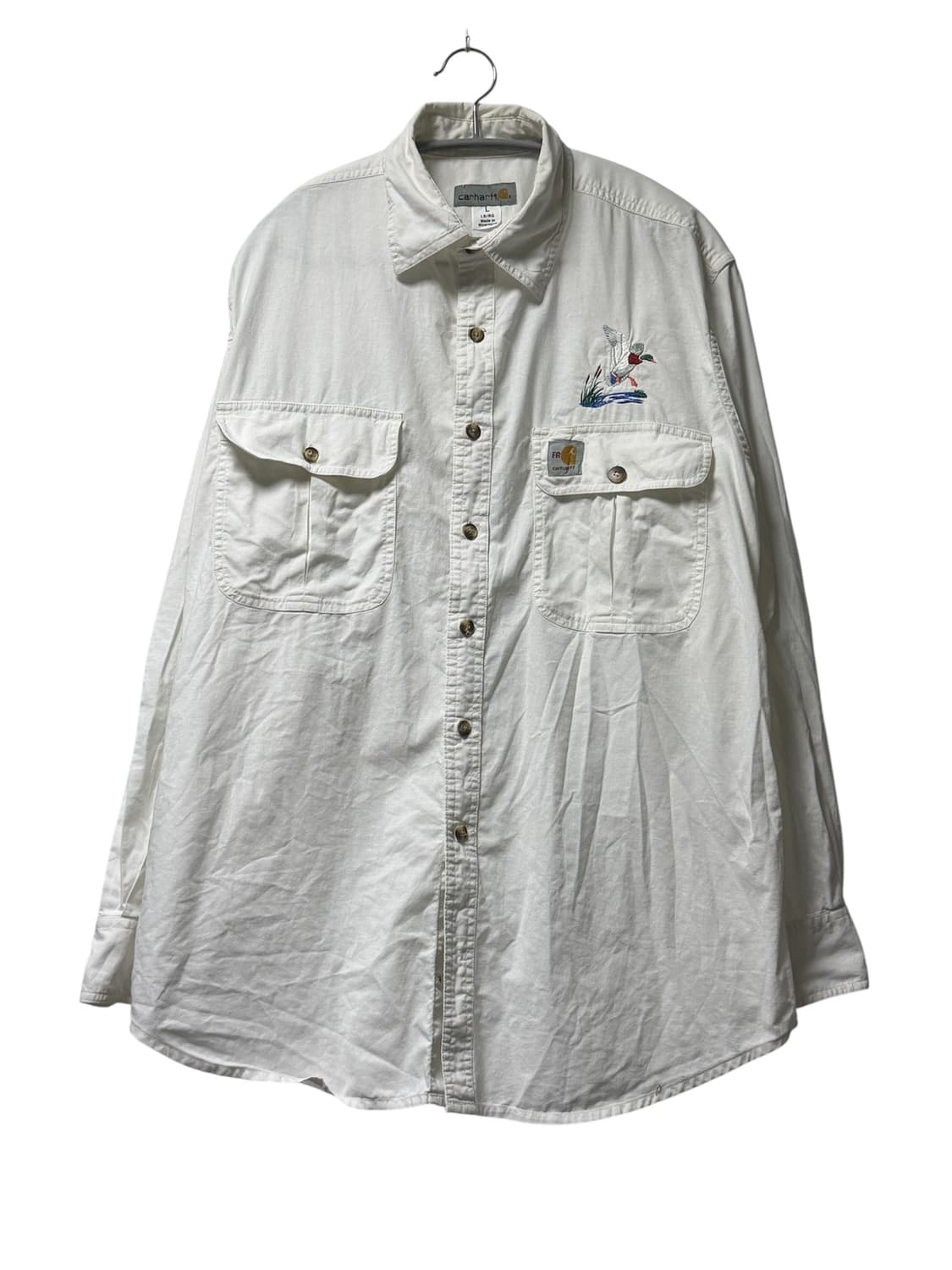 칼하트 투포켓 긴팔셔츠 L 상품이미지1