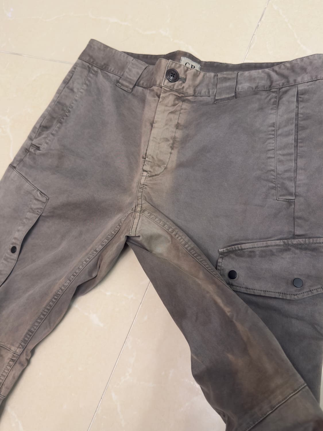 CP Company 카키 렌즈 카고 팬츠 46 상품이미지4