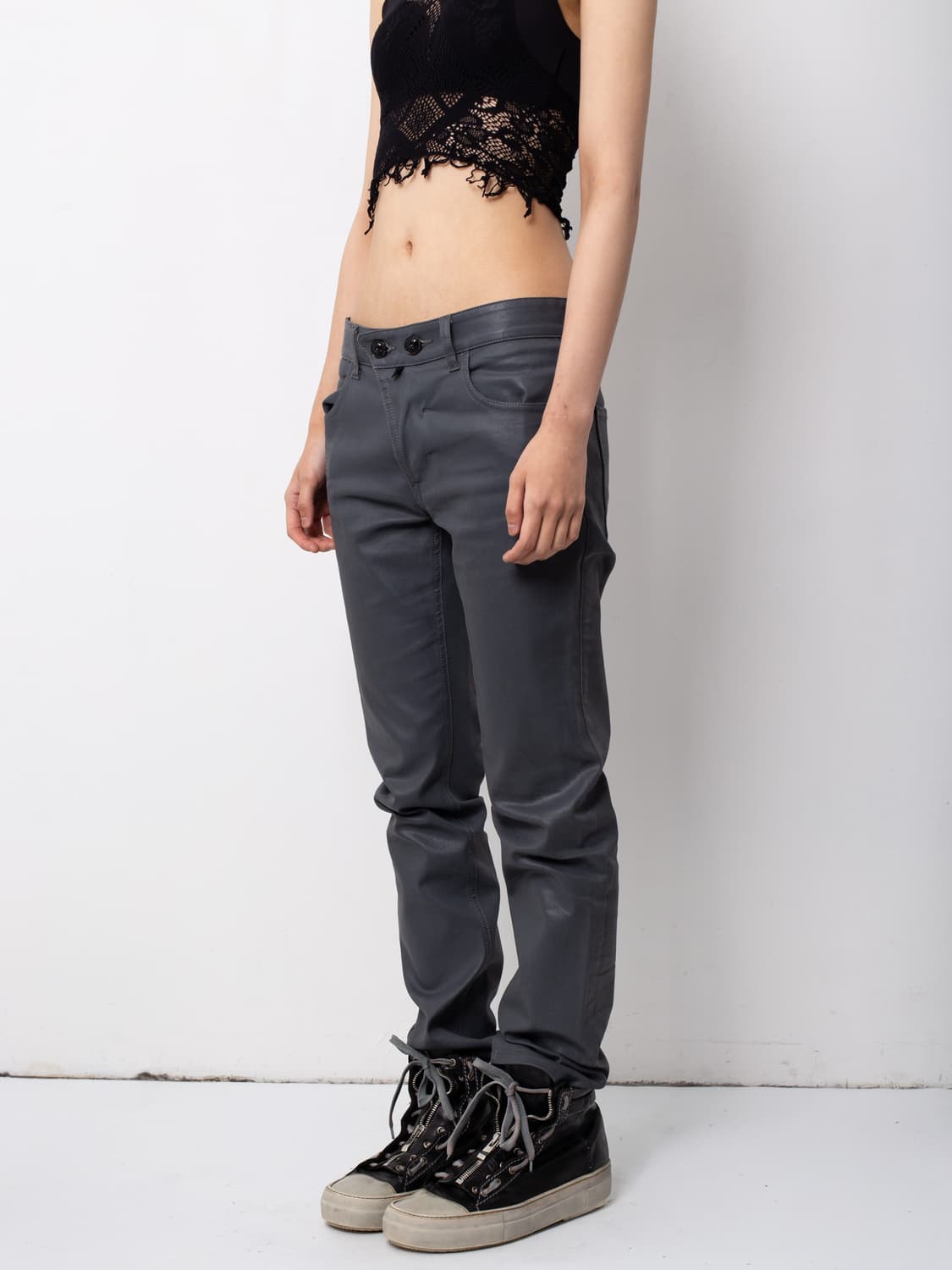 ALEXANDER MCQUEEN 13SS COATED PANTS 상품이미지2