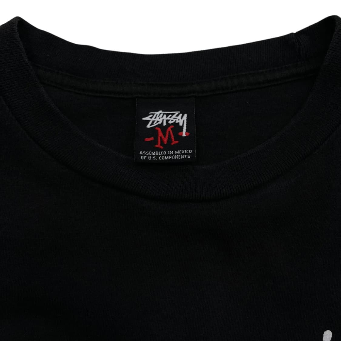 스투시 블랙 반팔 M 상품이미지6