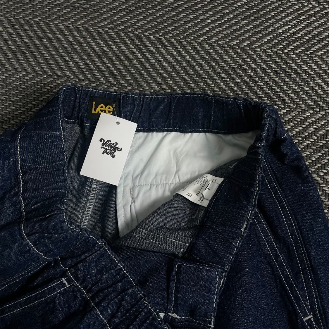 Lee 벨티드 데님 하프 팬츠o 3431 상품이미지4