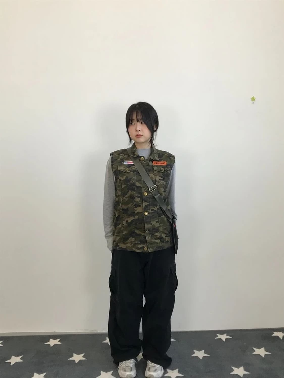 Camo Patch Military Vest 상품이미지1