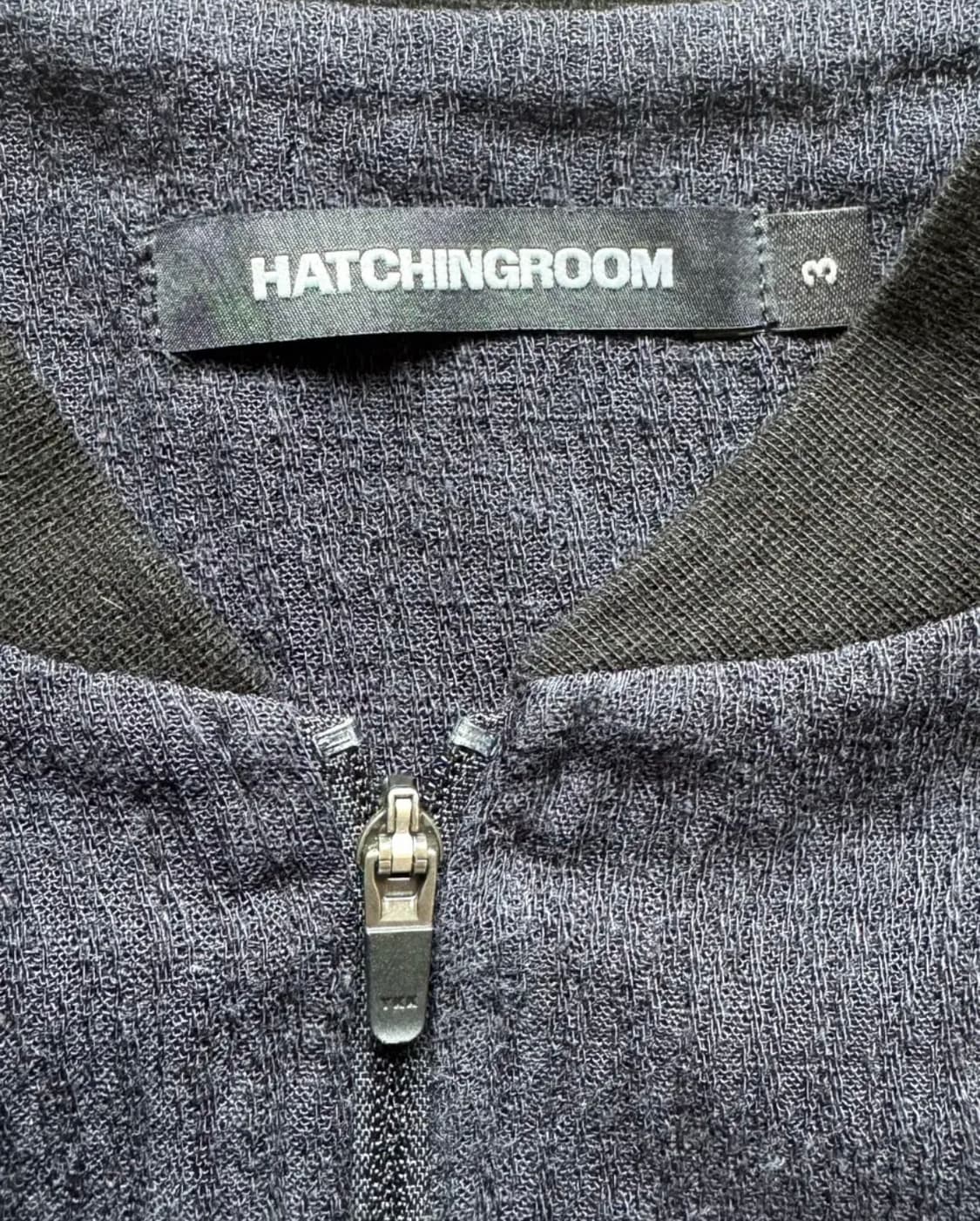 해칭룸 Archive pullover short dark navy 3 상품이미지4