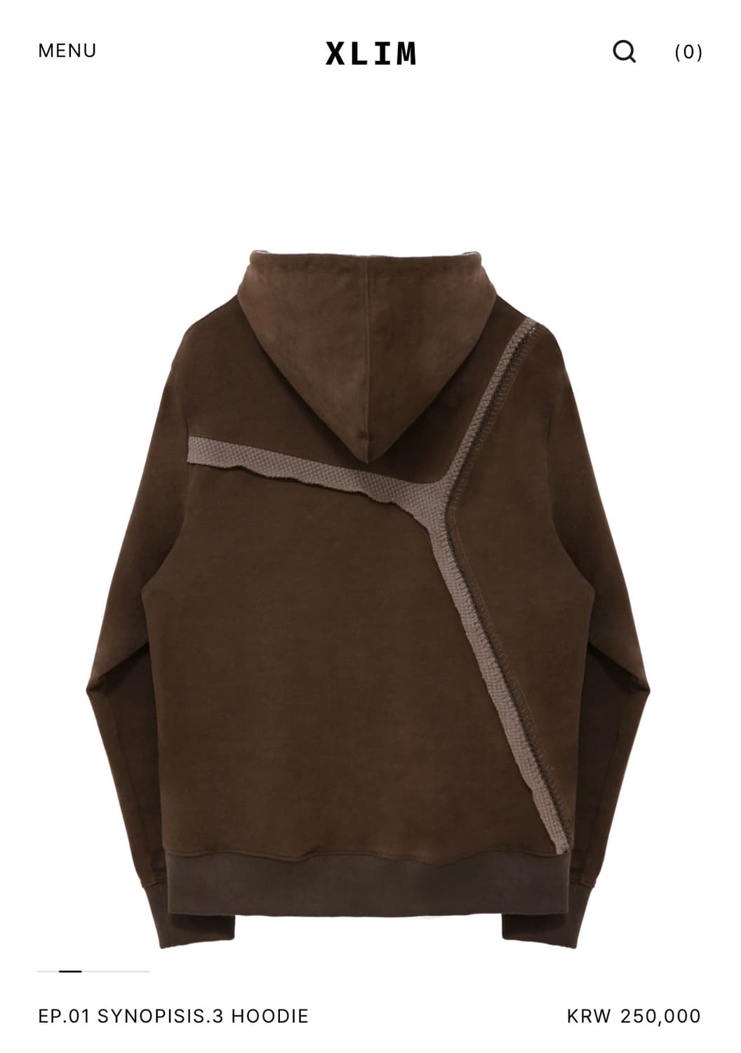 Xlim ep1 시놉시스3 후디 브라운 M 상품이미지2