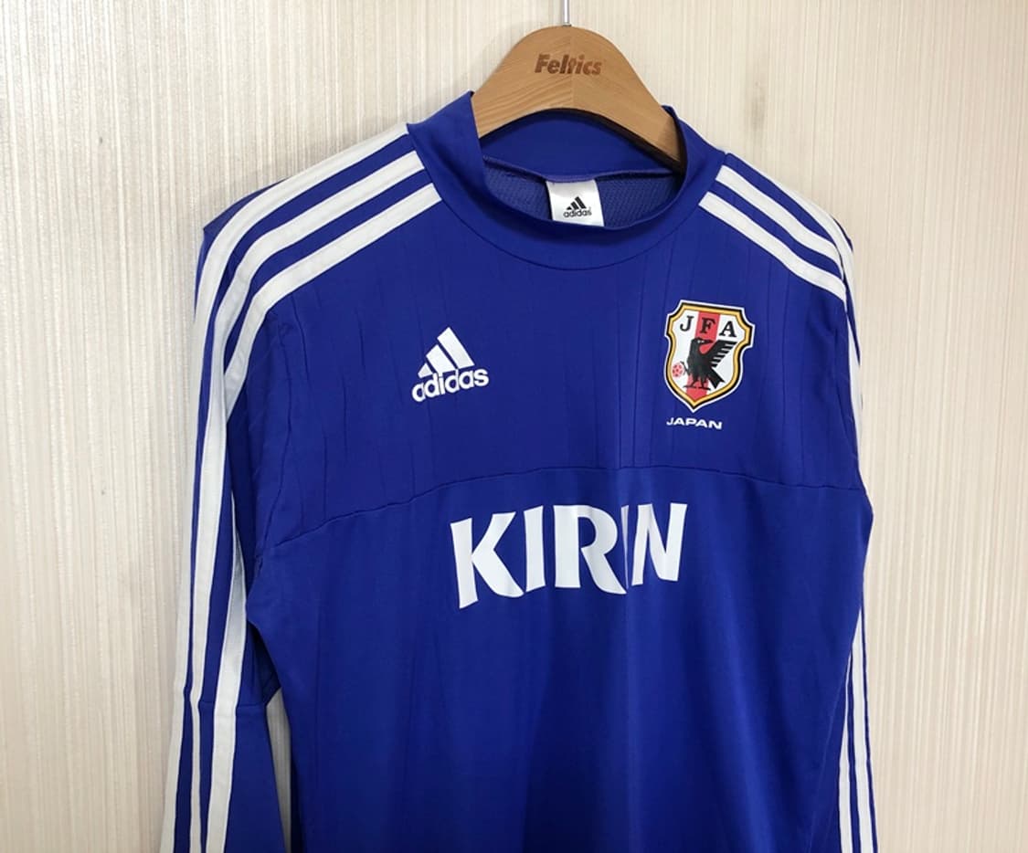 아디다스 14-15 일본축구국대 트레이닝 긴팔져지 L 상품이미지5