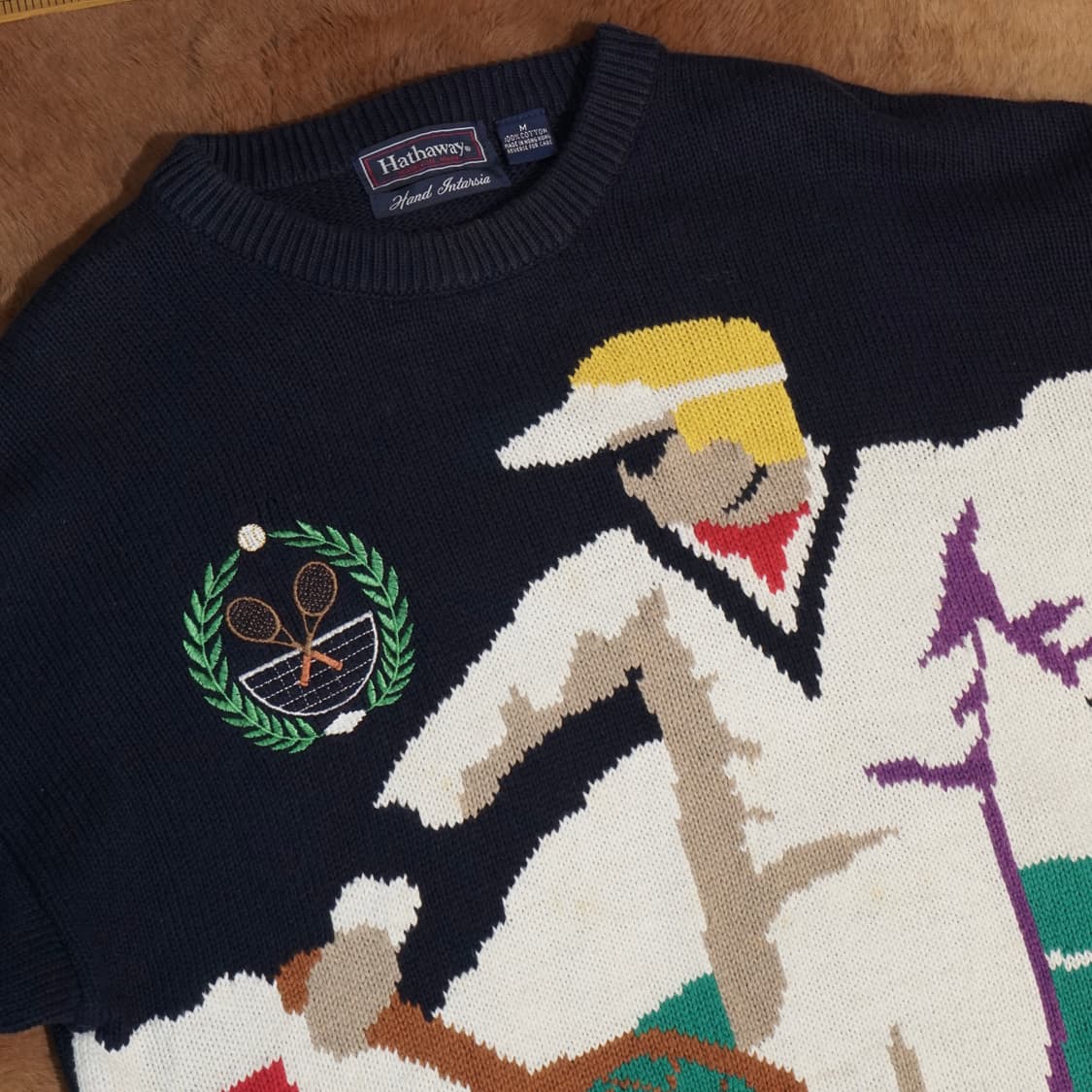 빈티지 테니스 니트 상품이미지1