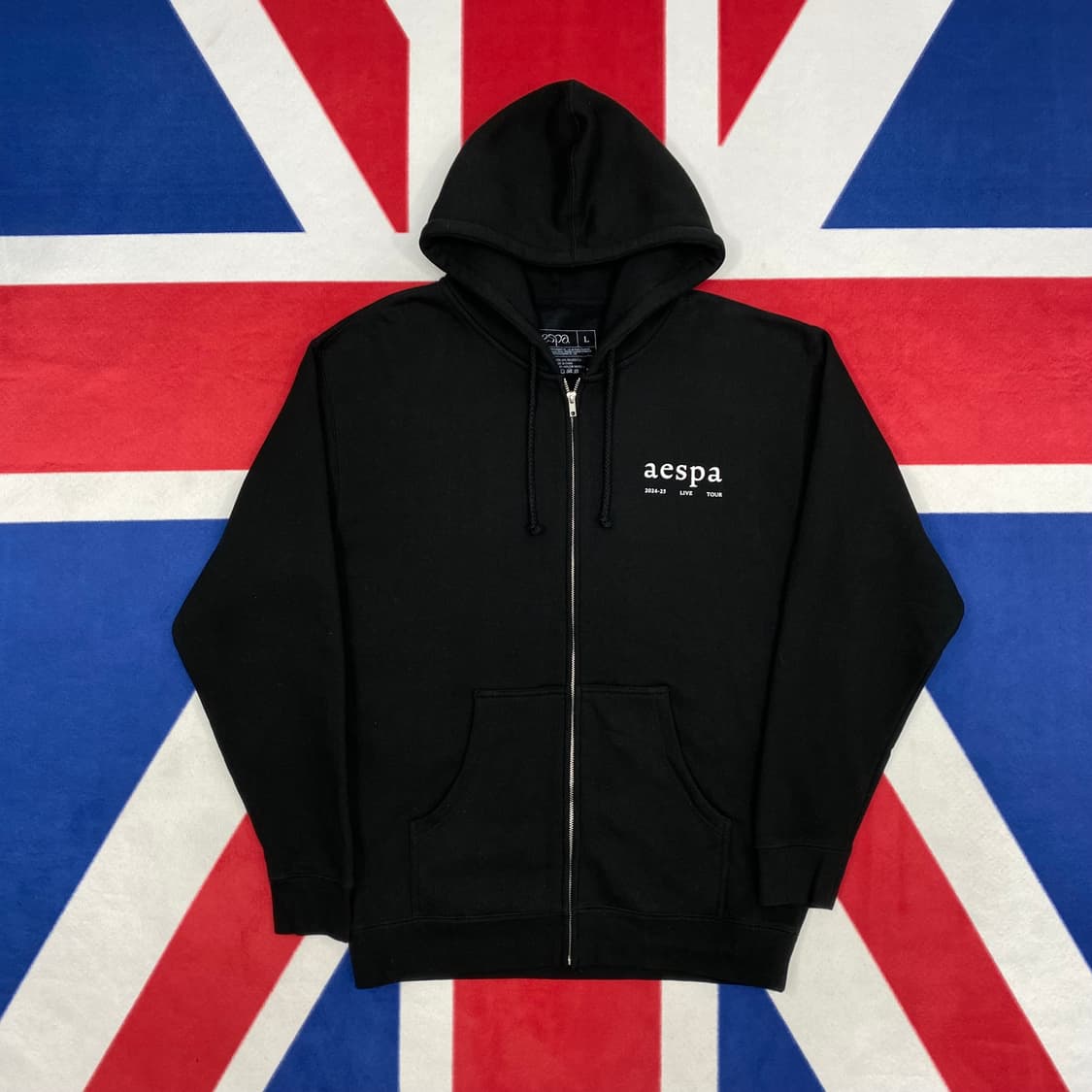 에스파 24-25 싱페어 월드투어 후드집업 L 상품이미지1