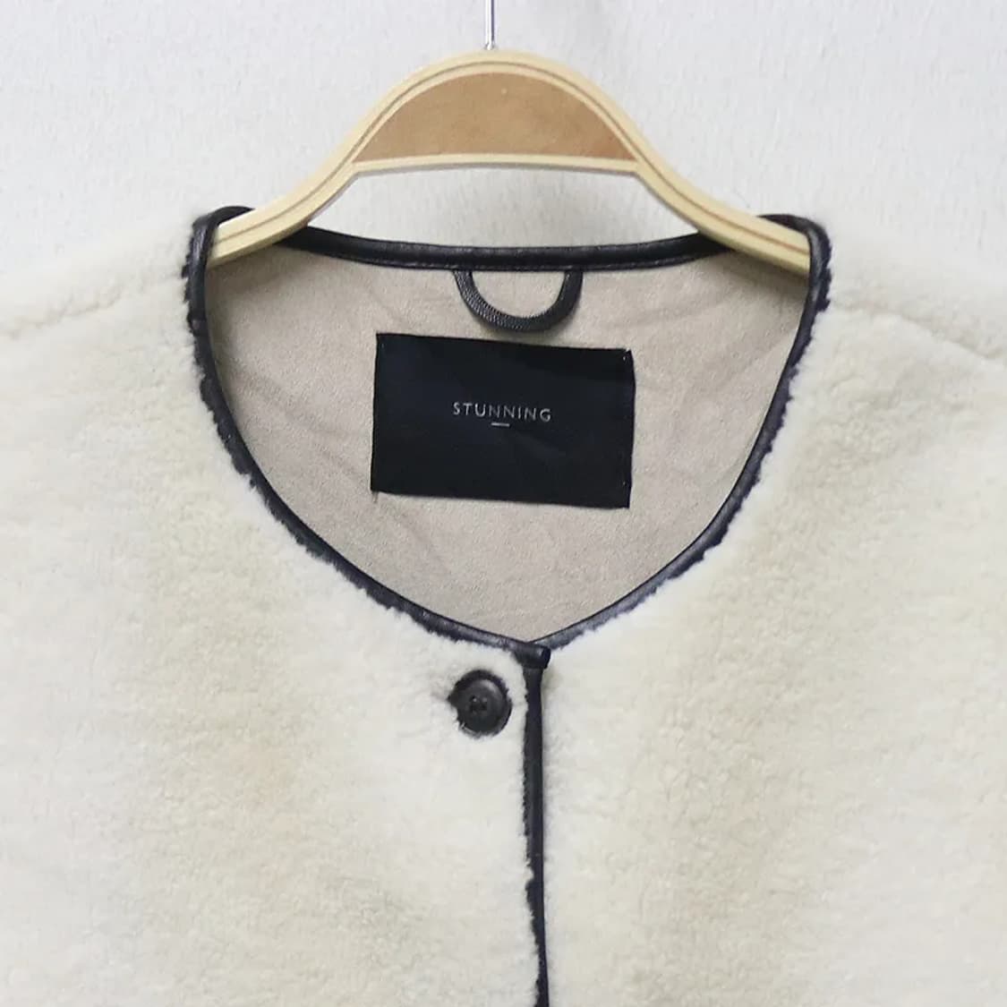 STUNNING 뽀글이 노카라 자켓 62452 상품이미지3
