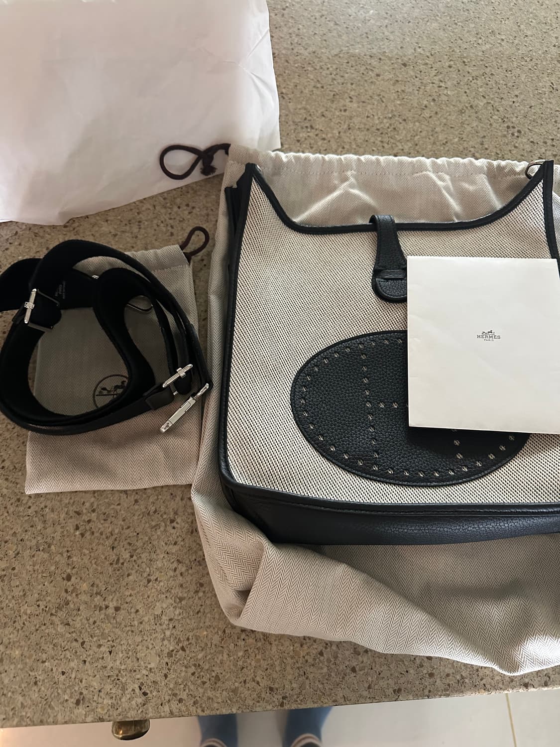 에르메스 에블린 III 29 블랙 상품이미지3