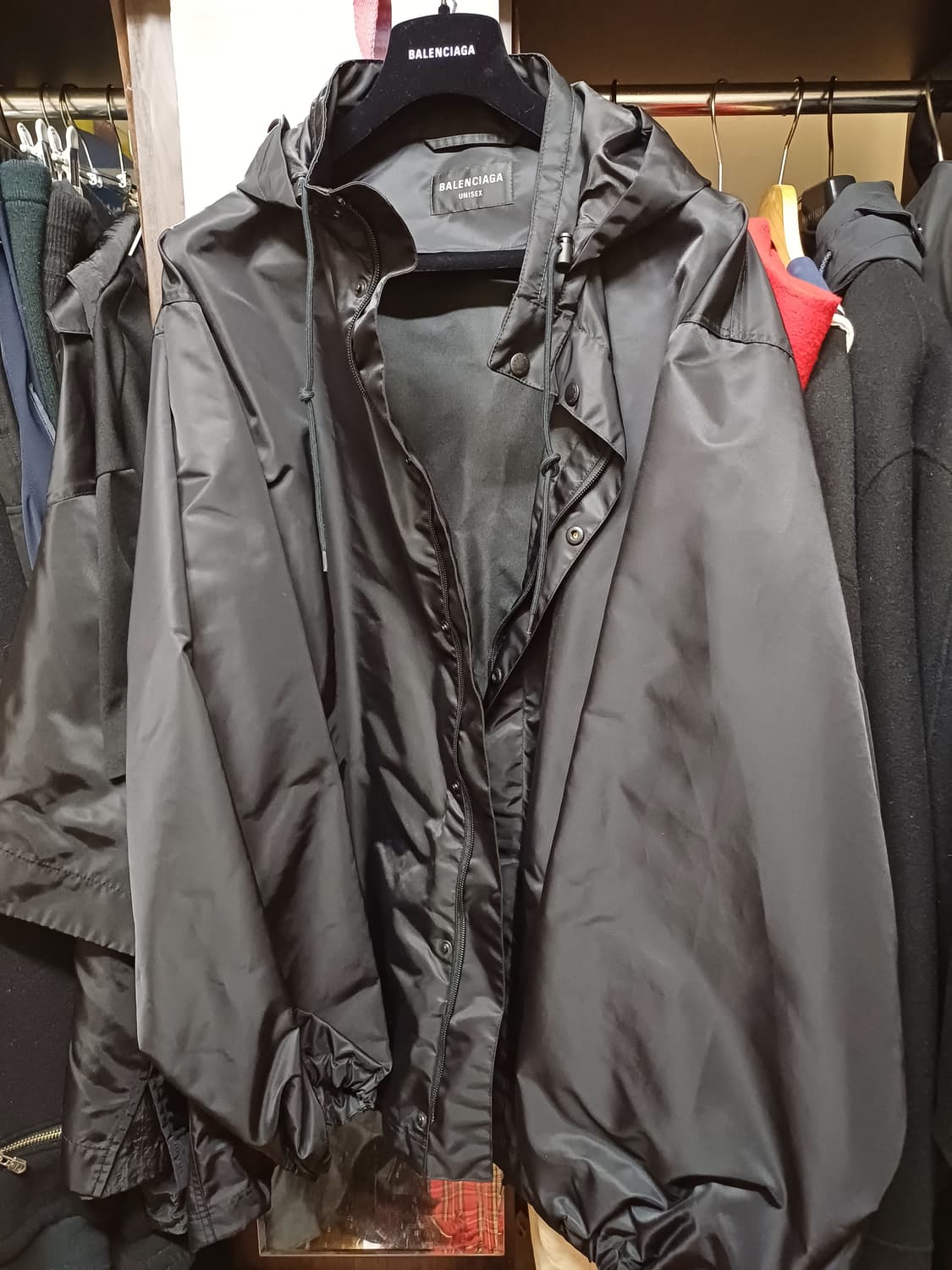 발렌시아가 테이프 윈드브레이커자켓 상품이미지3