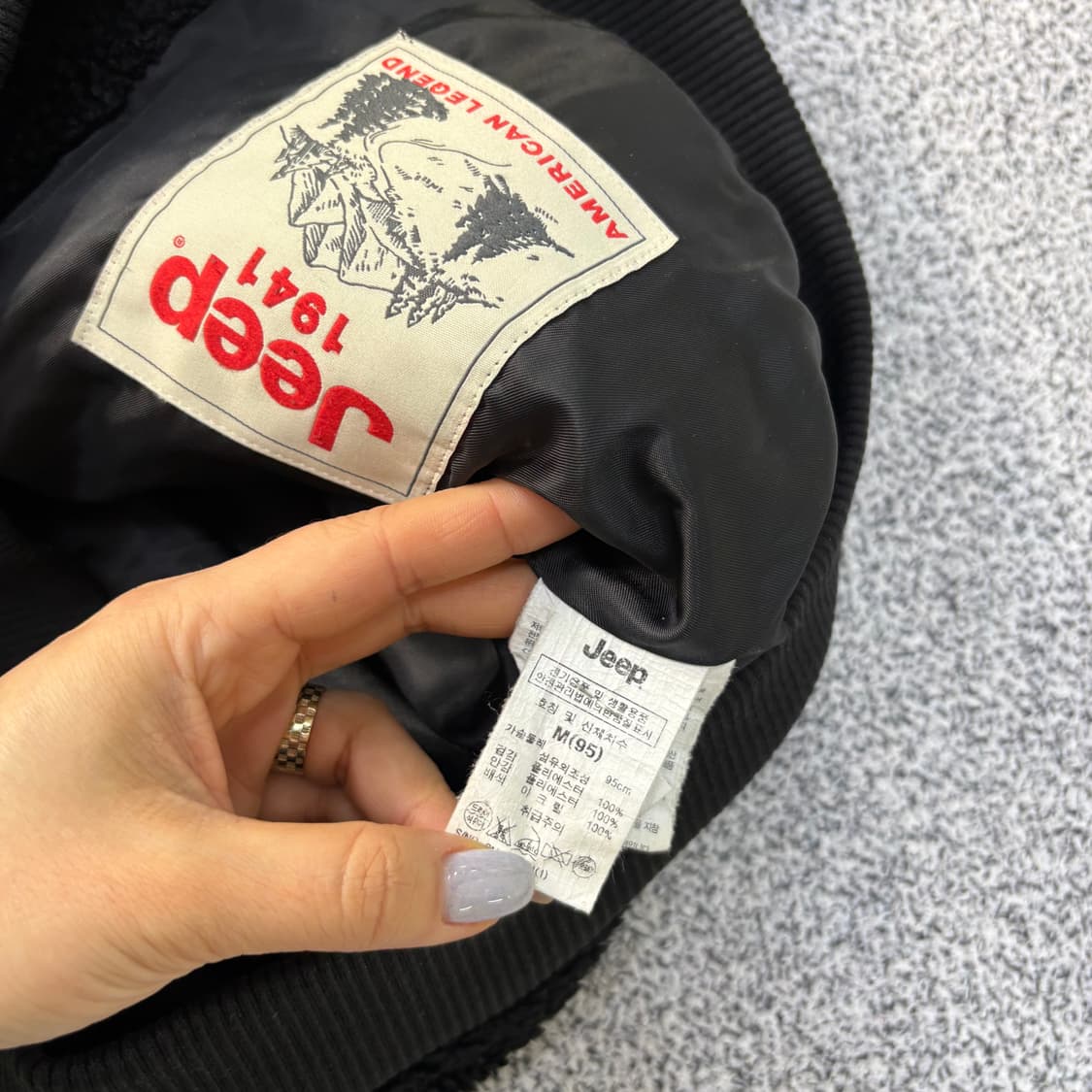 95 지프 후리스 후드 자켓 0310J 상품이미지4