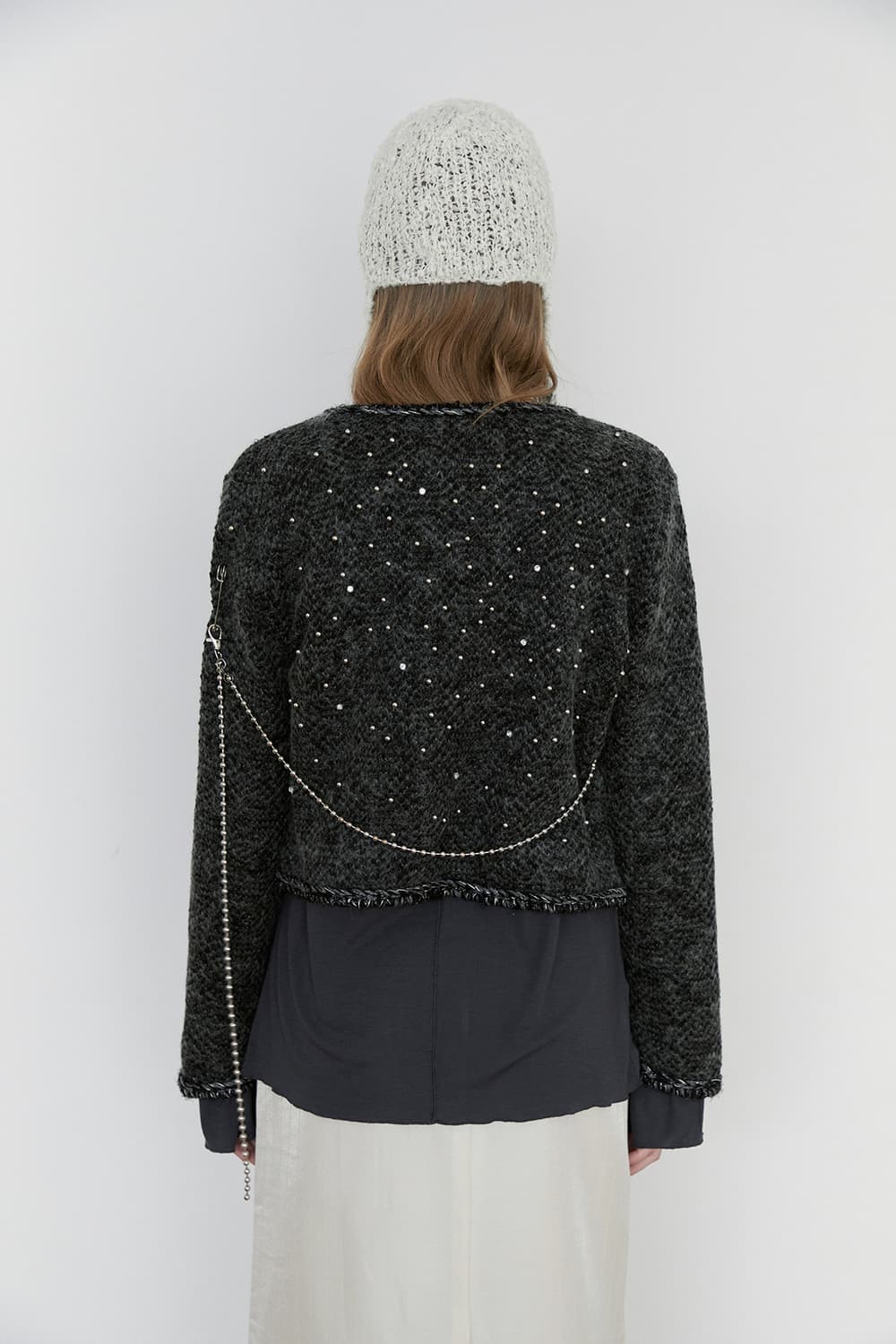 DARED 데어드 HANDMADE BRAID WOOL BONNET 모자 상품이미지5