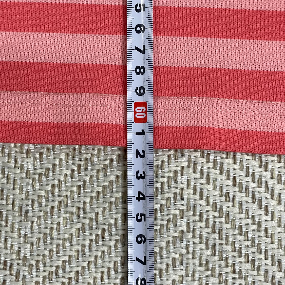 먼싱웨어 스트라이프 반팔 티셔츠 LL 상품이미지6