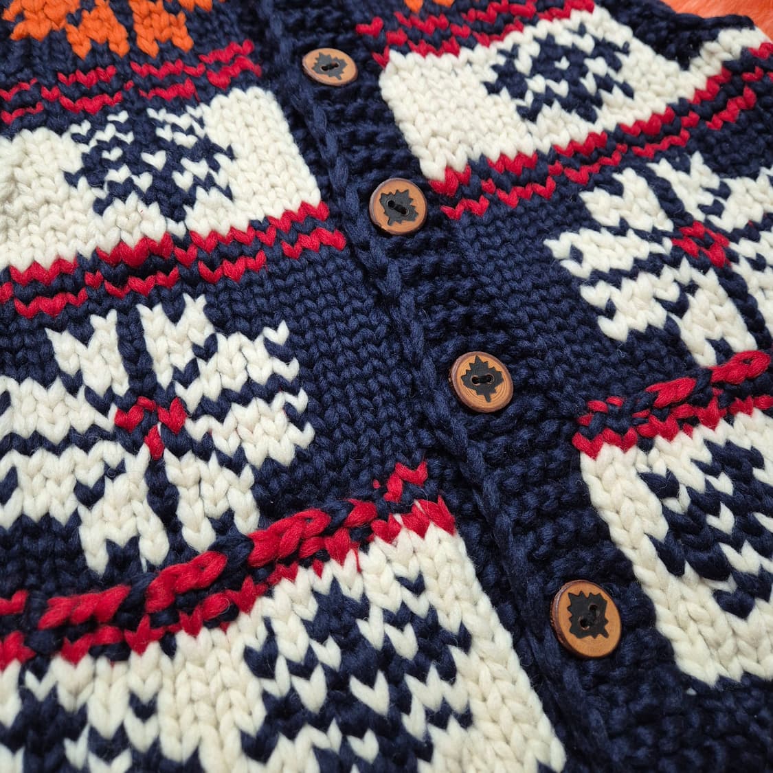 KANATA 카나타 눈꽃 패턴 코위찬 베스트 상품이미지2