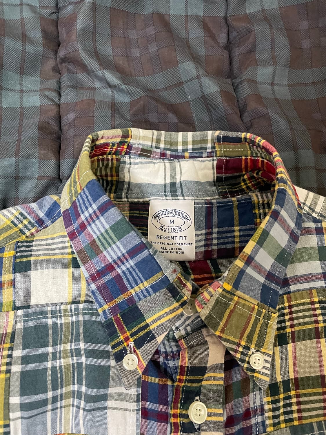 브룩스브라더스 마드라스 패치워크 / m 상품이미지2