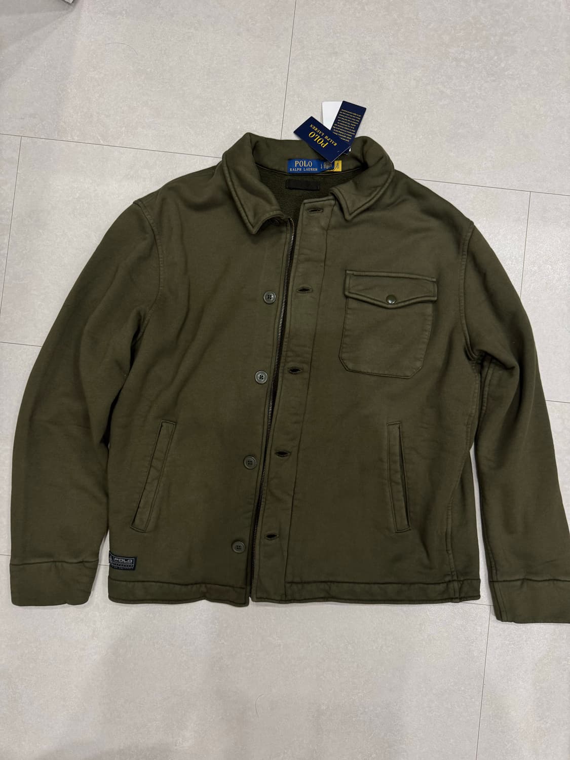 (새상품) 폴로 랄프로렌 플리스 덱 자켓 L 상품이미지7
