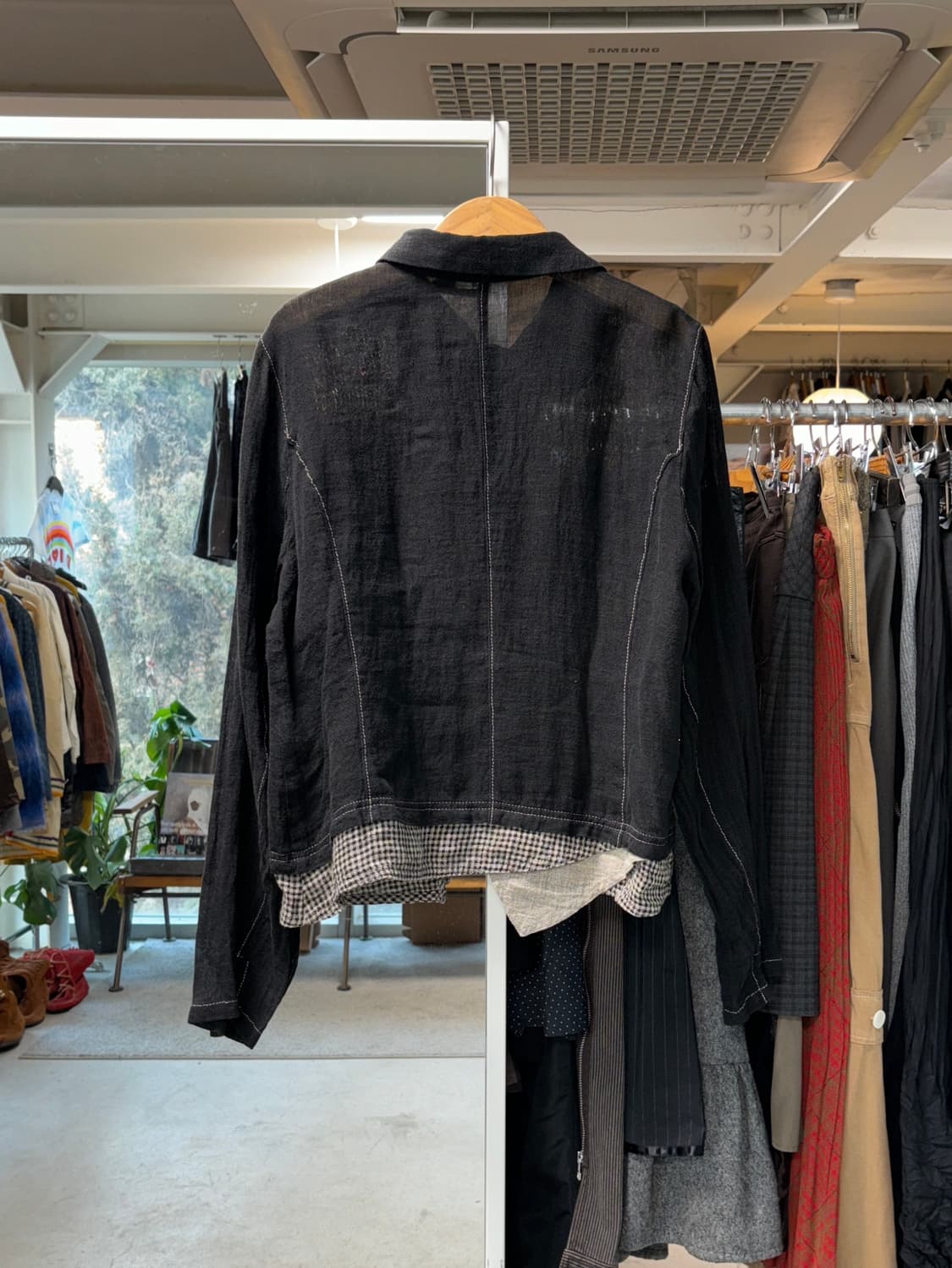 센소유니코 t.b 린넨 자켓 상품이미지2