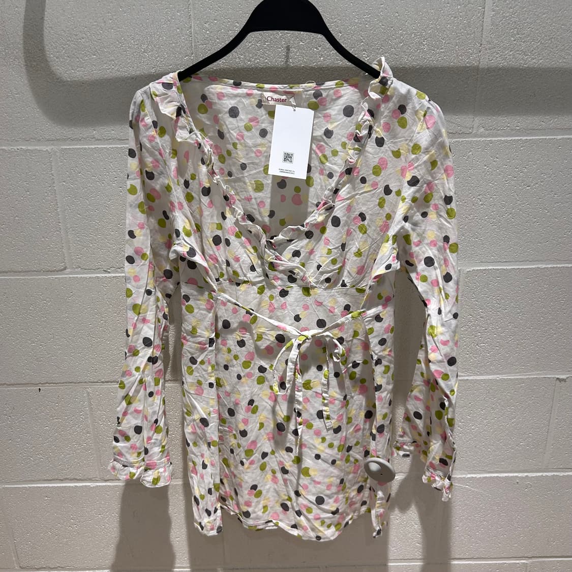 Vintage y2k Dot Shirts 상품이미지4