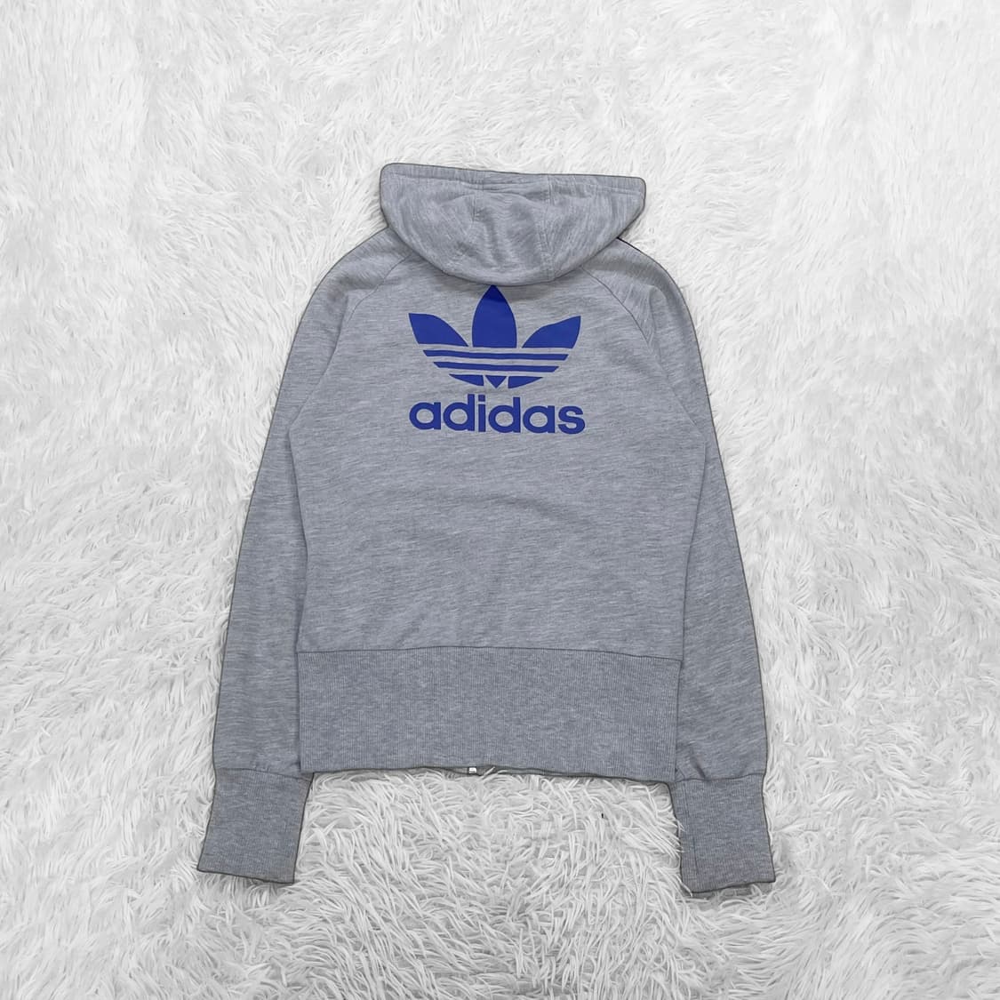 아디다스 파이어버드 후드집업 그레이 퍼플 상품이미지3