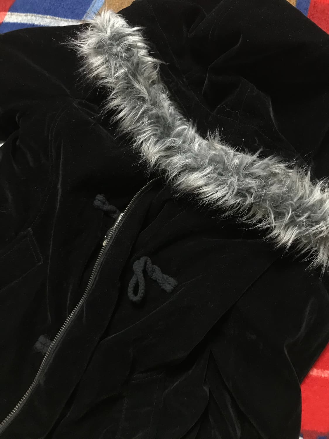 spinalh 블랙 떡볶이 빈티지 자켓 상품이미지4