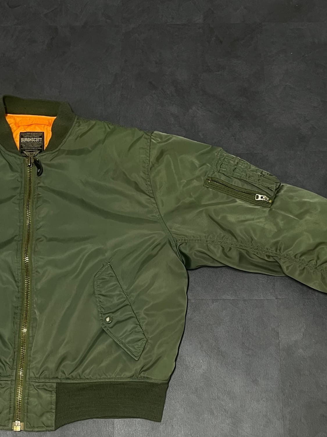 Burghshcoot 올드스쿨 항공점퍼 (남녀공용 상품이미지3