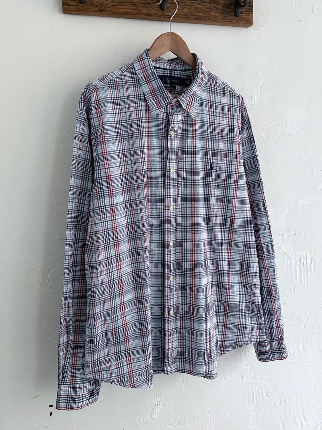 Polo 폴로 랄프로렌 신형 체크 셔츠 상품이미지2