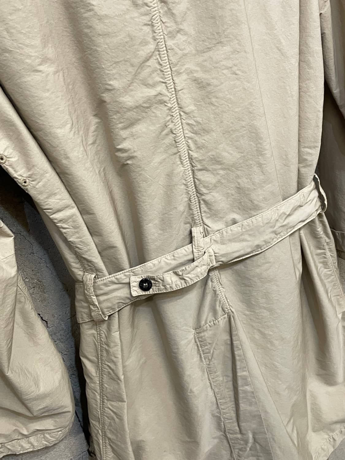 스톤 아일랜드 와펜 트렌치 코트  상품이미지6