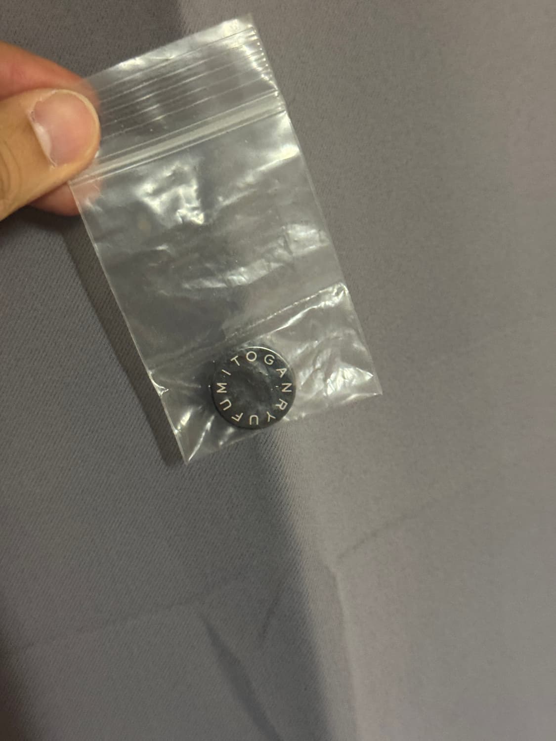 후미토간류 21AW 더플코트 블랙 3사이즈 상품이미지5