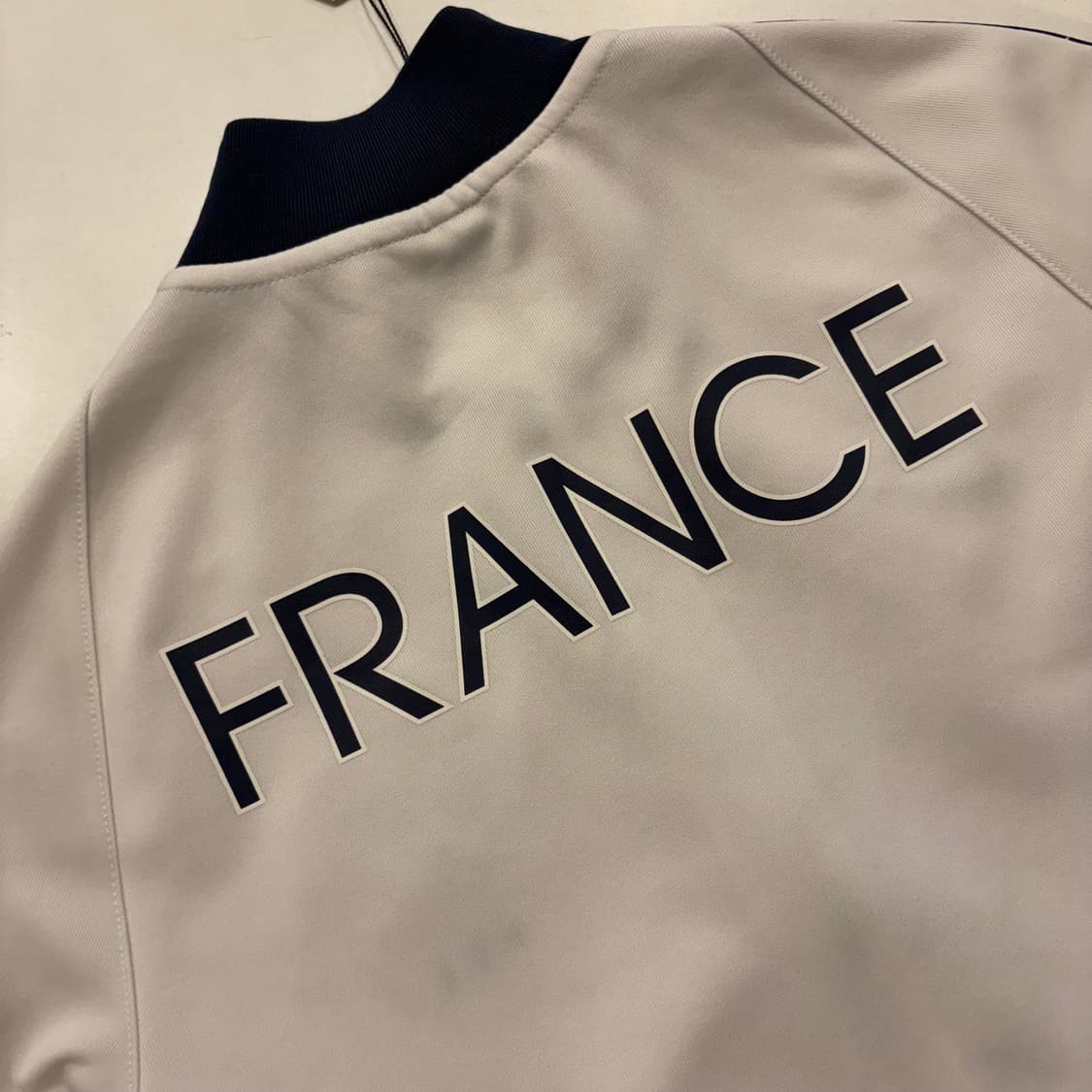 [M] 14s 나이키 프랑스 국대 트랙 져지 집업 자켓 화이트 D911 상품이미지10