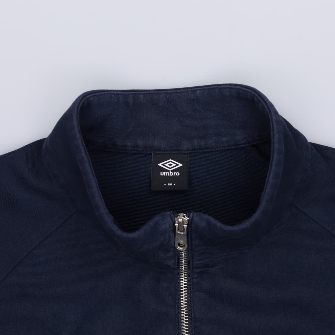 110 엄브로 오버핏 하프집업 반팔 맨투맨 4258 상품이미지5