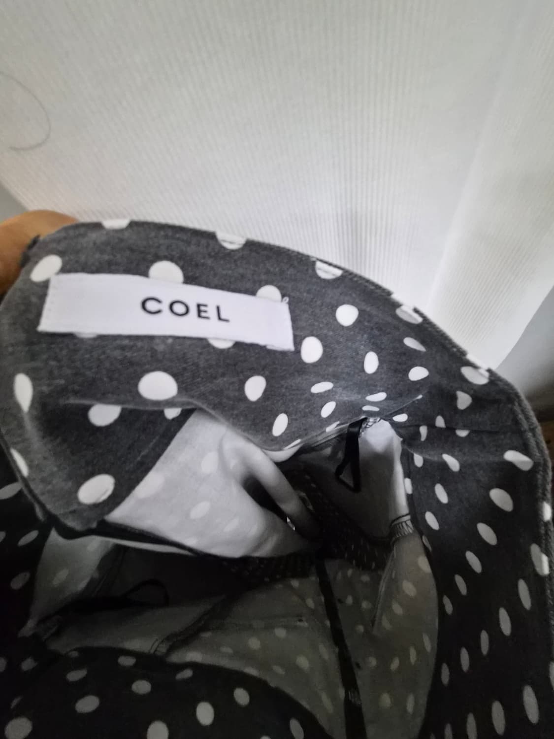 미샤 레이스 골지니트티.coel 도트 스커트 상품이미지10