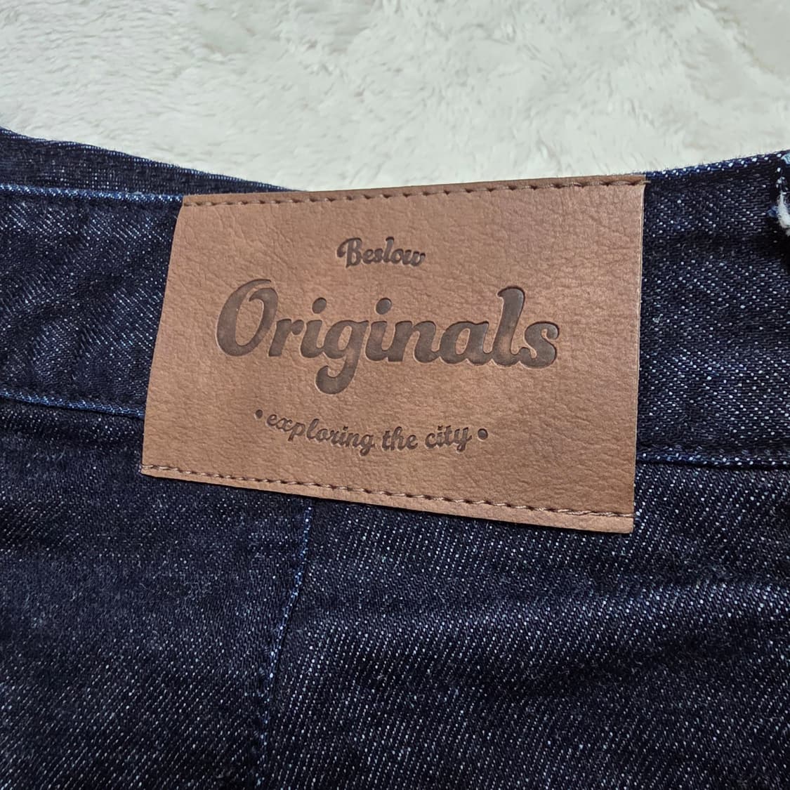 (30)비슬로우 와이드 벌룬 셀비지 데님 팬츠 상품이미지4