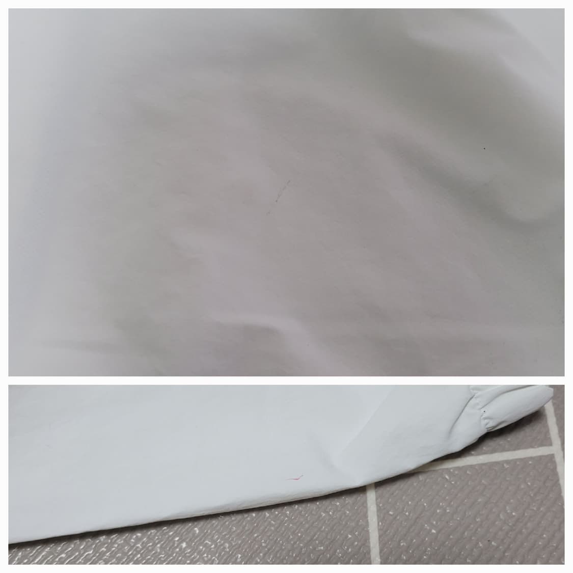 뉴발란스 에센셜 윈드브레이커 집업 자켓 L (100) 상품이미지10