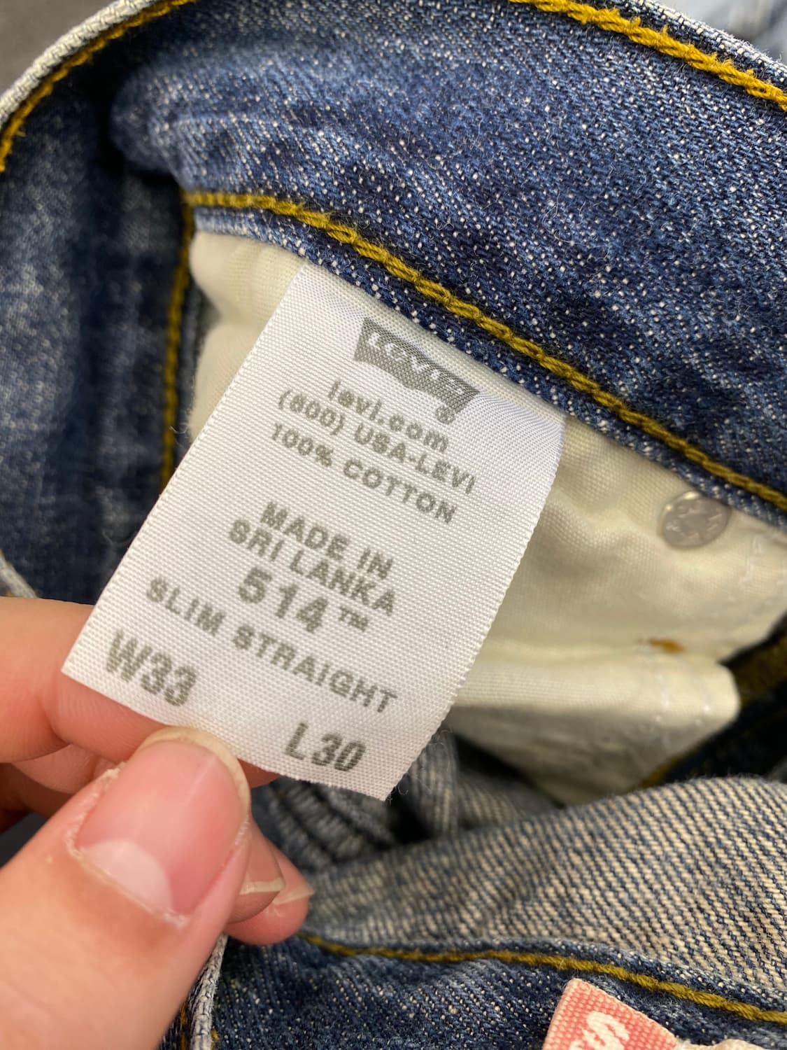 00's Levis 리바이스 514 데님팬츠 상품이미지9