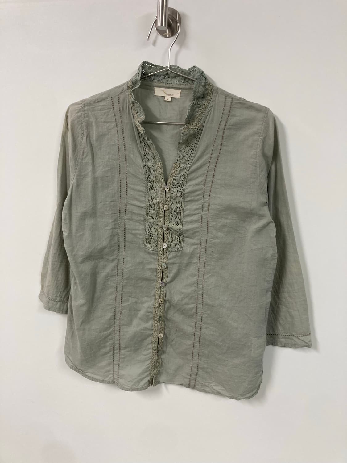 빈티지 레이스 블라우스 상품이미지2