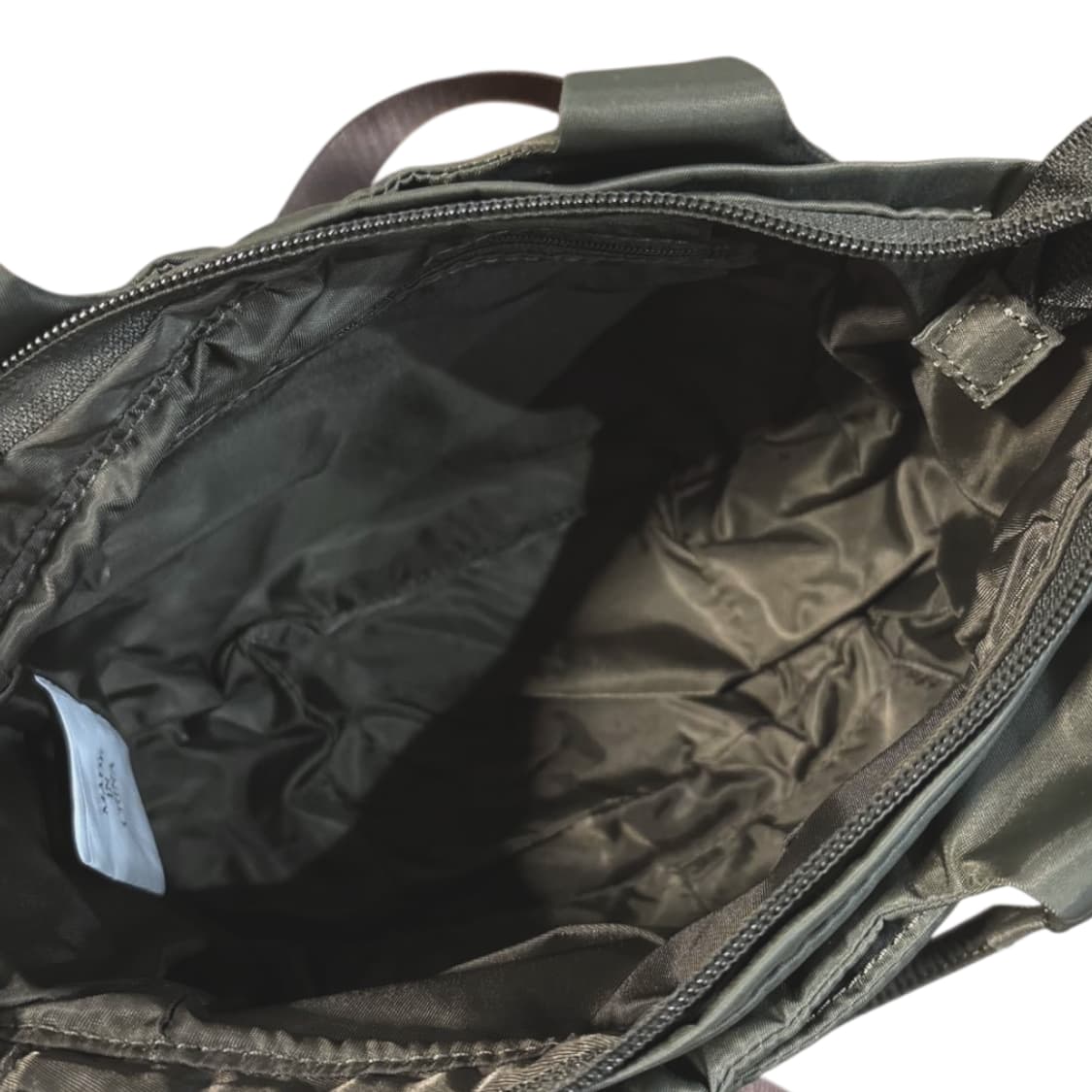 요지 야마모토 Y'SACCS 투웨이 숄더백 카키 상품이미지9