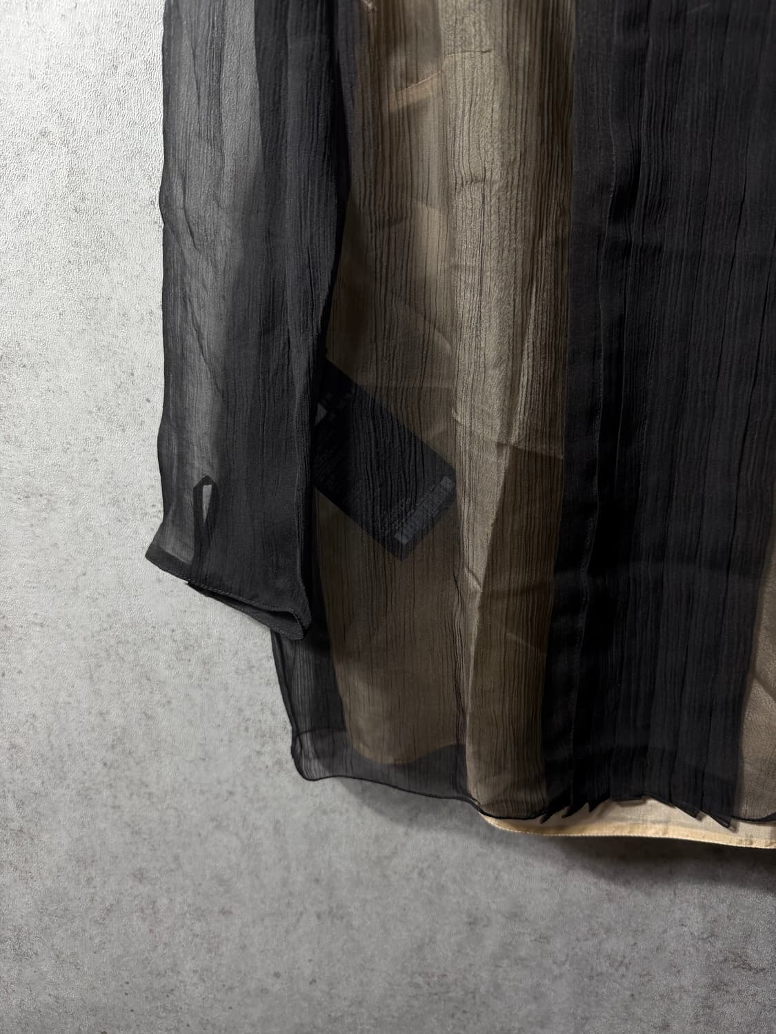 프라다 실크 블라우스탑 상품이미지6