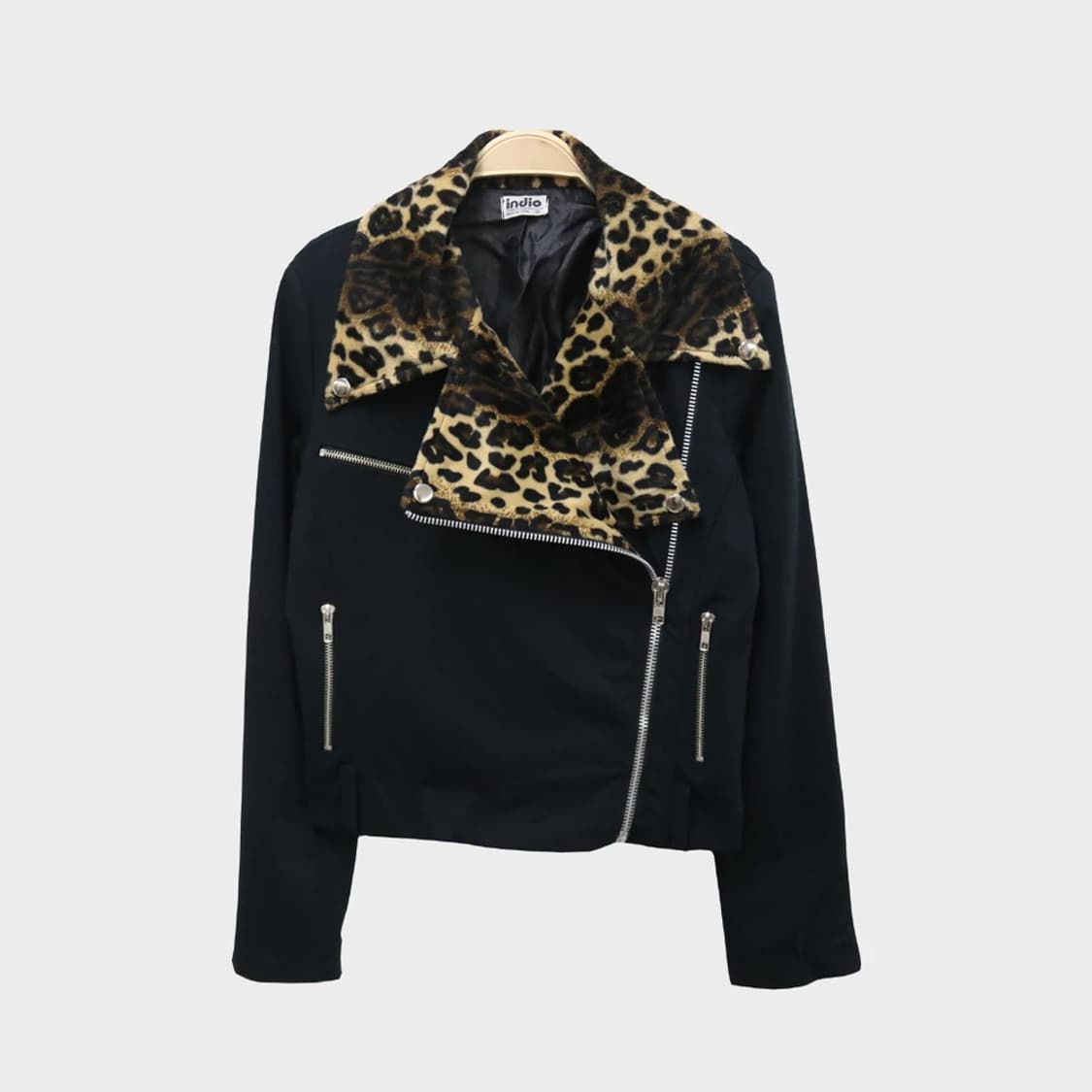 INDIO 호피 포인트 라이더 자켓 61058 상품이미지1