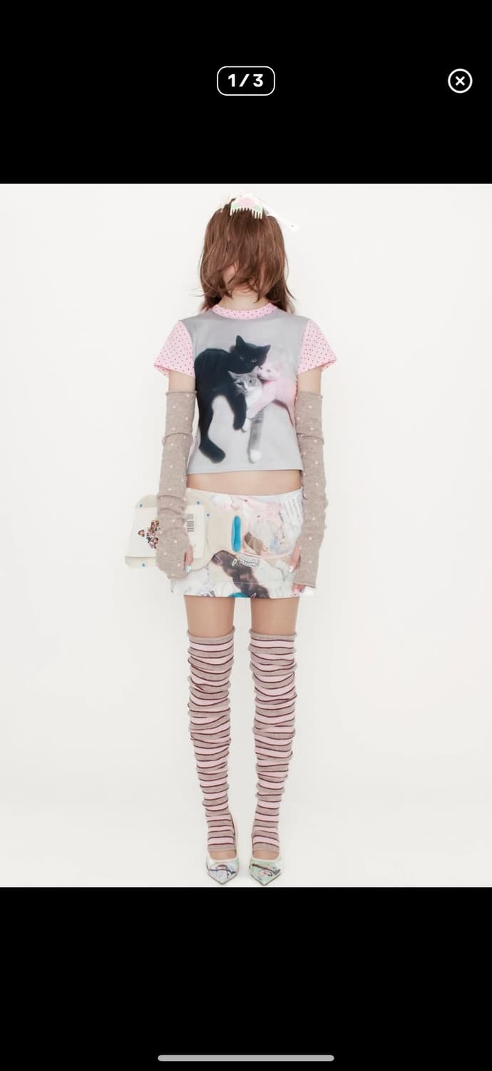 티셔츠+스커트 세트 상품이미지1