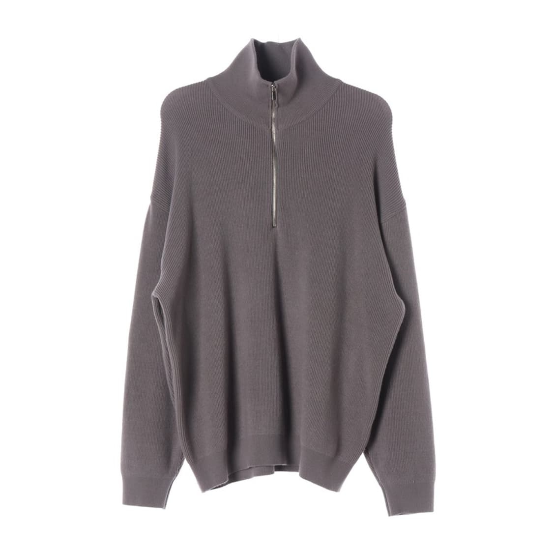 드로우핏 오버사이즈 하프 집업 카라 울 니트 XL 상품이미지1