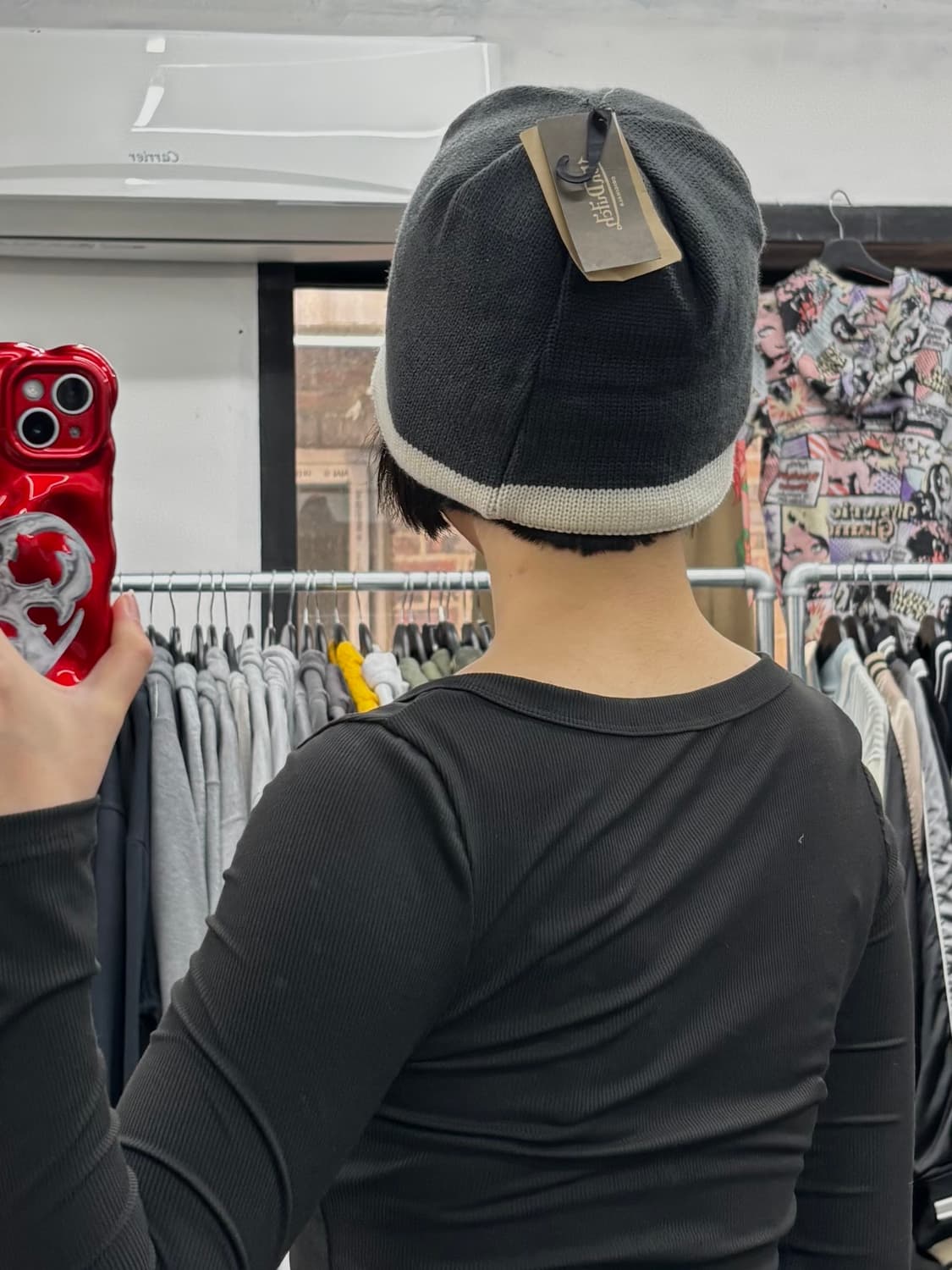 본더치 그레이 비니 상품이미지5