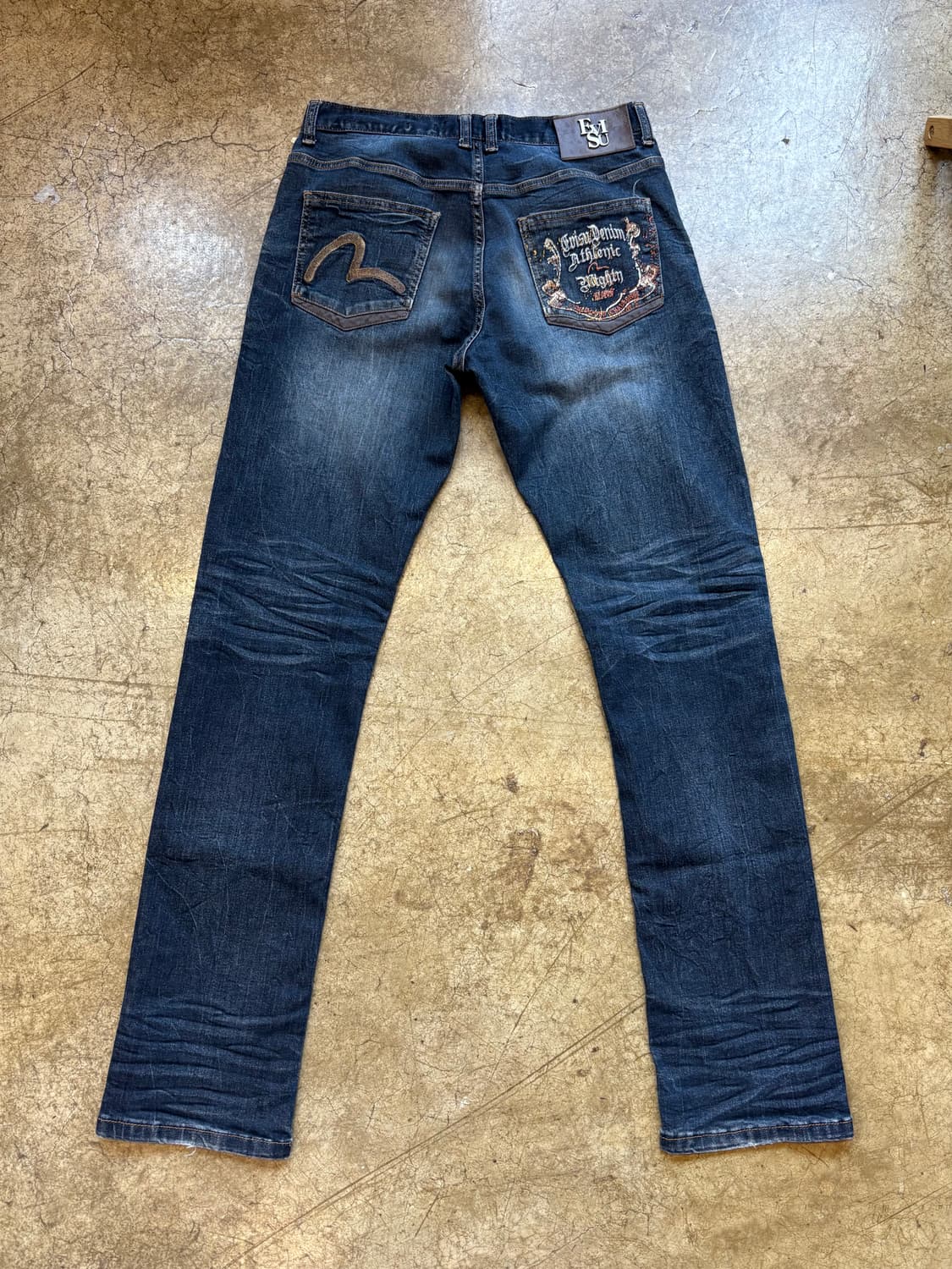 14년도 EVISU 슬림 스트레이트 데님 상품이미지6