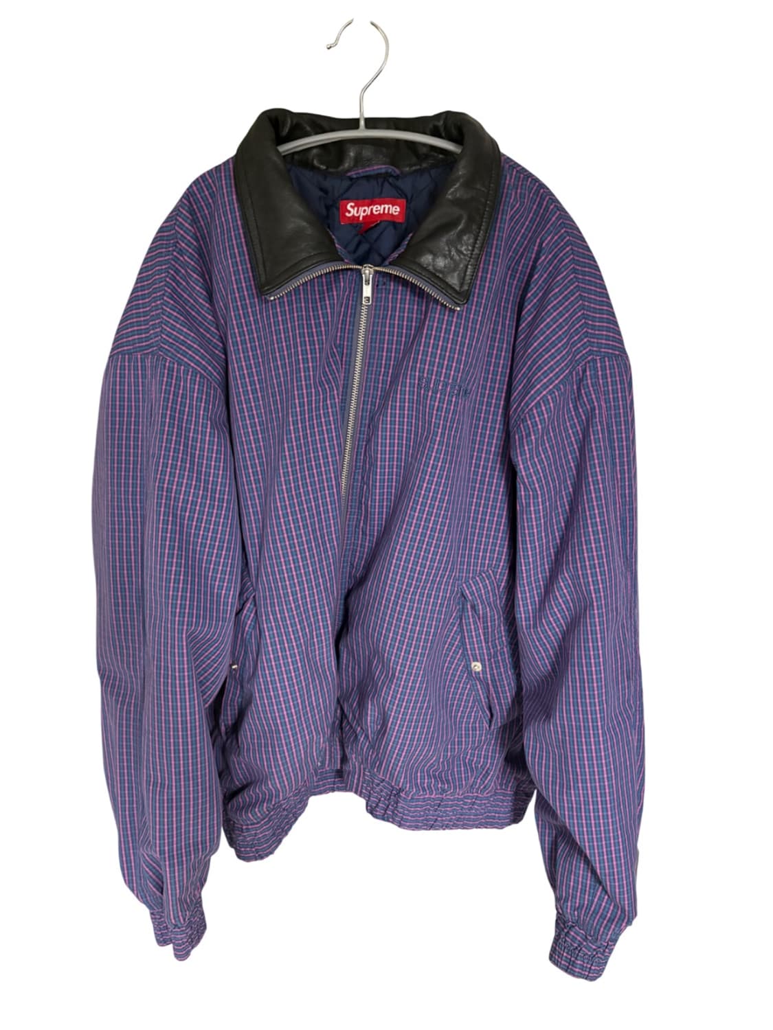 [L]슈프림 레더 칼라 유틸리티 자켓 25SS 상품이미지1