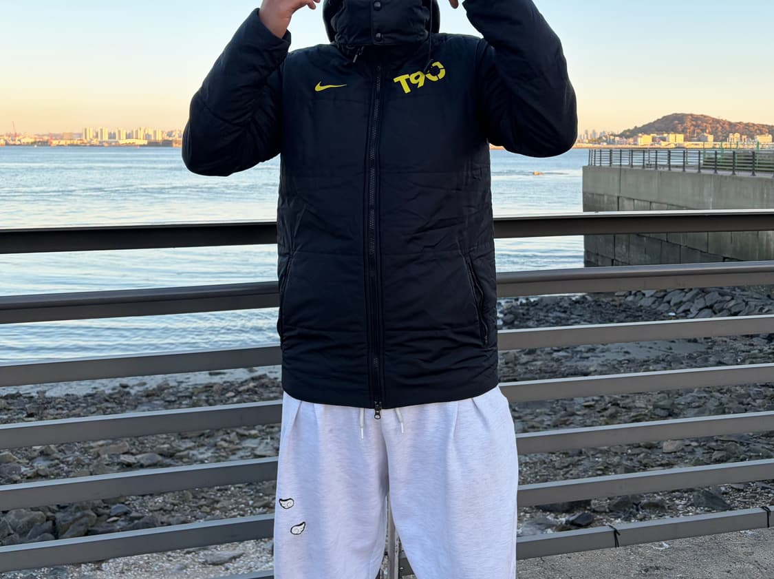 나이키 T90 다운후드 패딩자켓(m) 상품이미지1