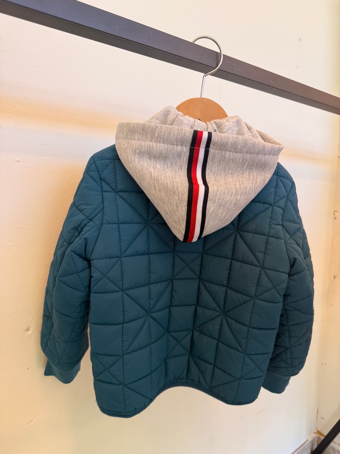 타미힐피거 키즈(Tommy Hilfiger) 퀄팅 후드자켓 상품이미지2