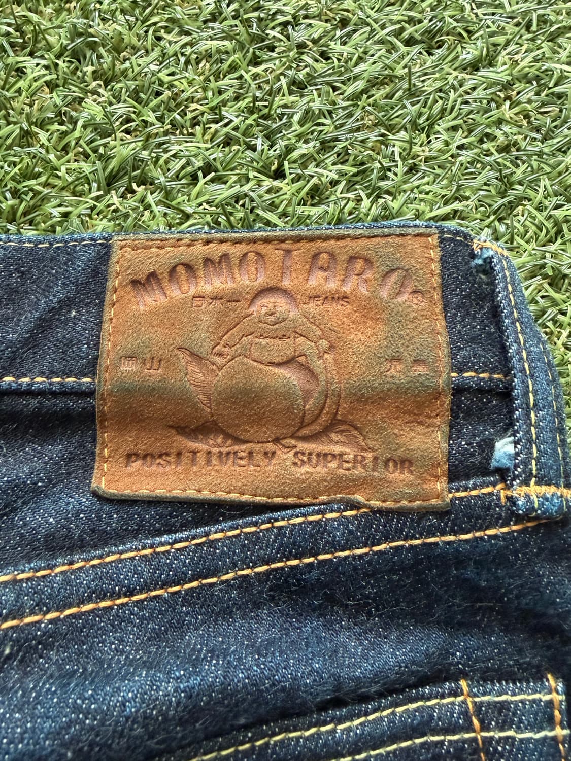 모모타로 데님진 청바지 상품이미지3