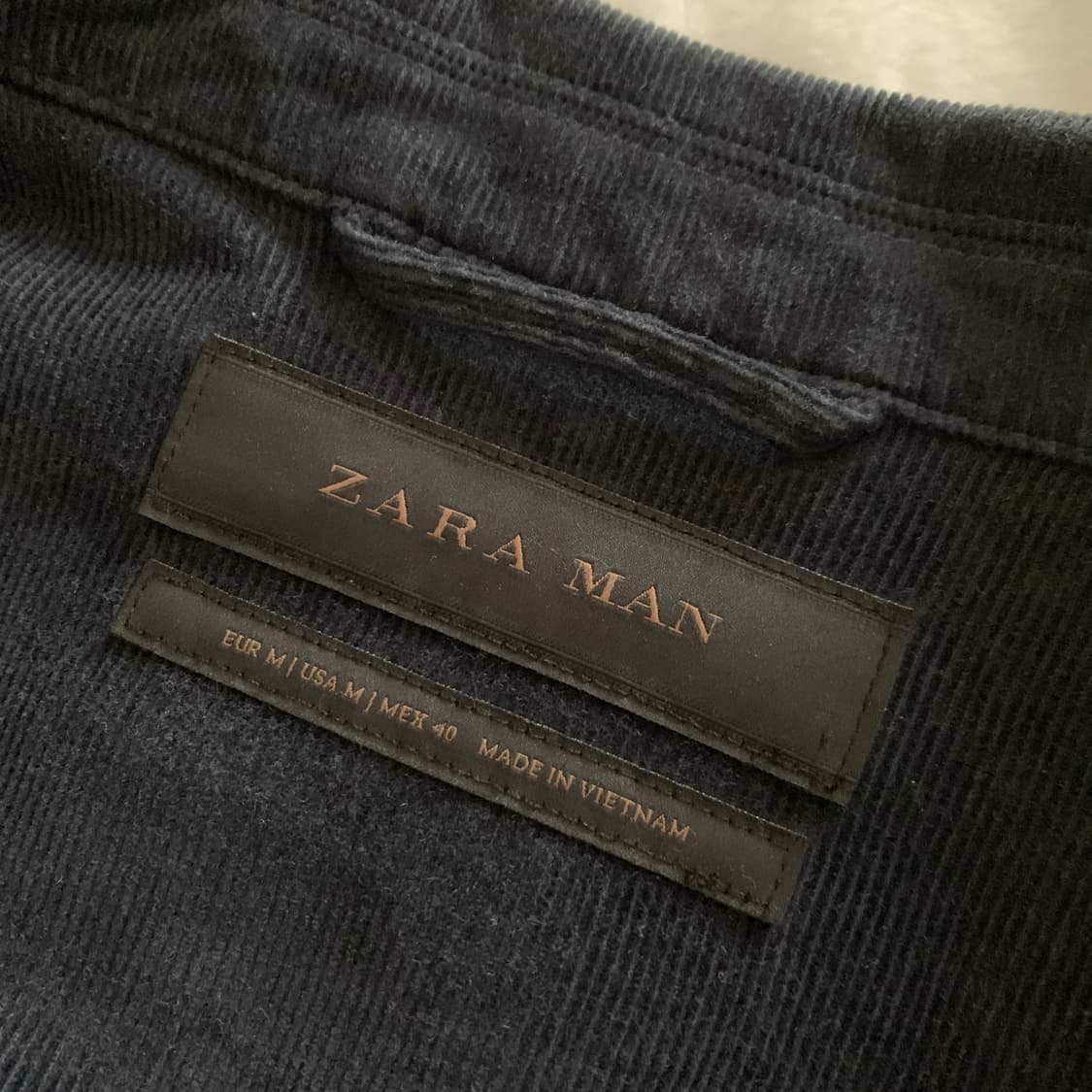 자라 ZARA MAN 코듀로이 트러커 자켓 상품이미지10