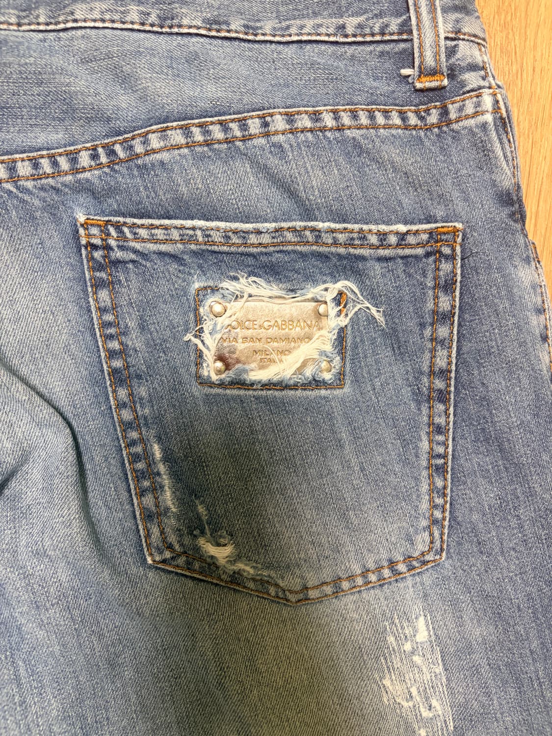 Dolce& Gabbana distressed jeans 상품이미지5