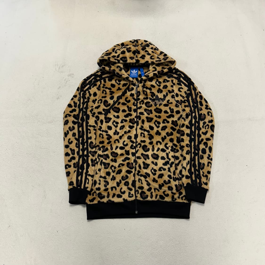 Adidas Trefoil Leopard Fleece Jacket   상품이미지4